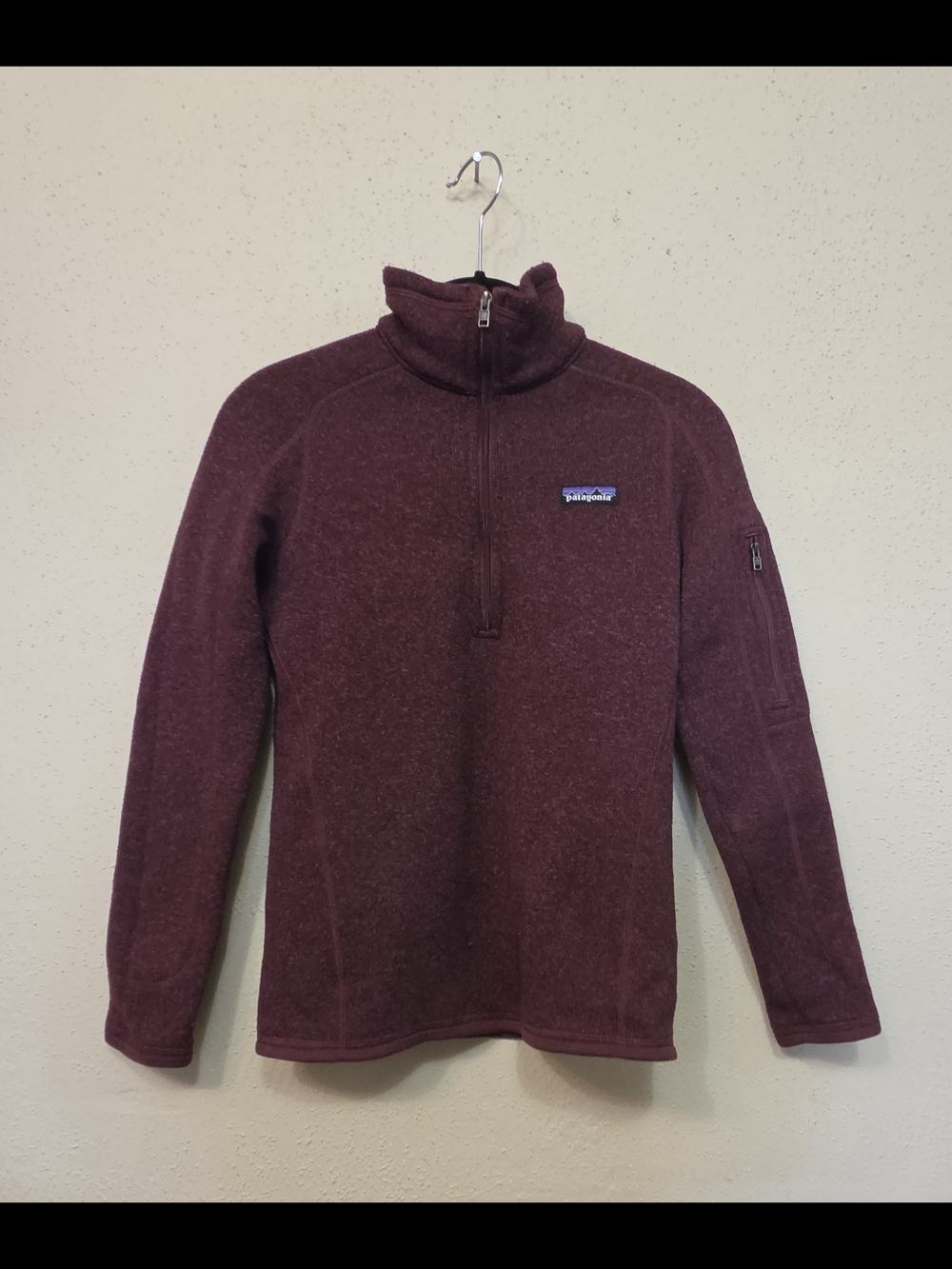 Patagonia Women's XS Half-Zip Fleece Pullover Better Sweater Worn Wear